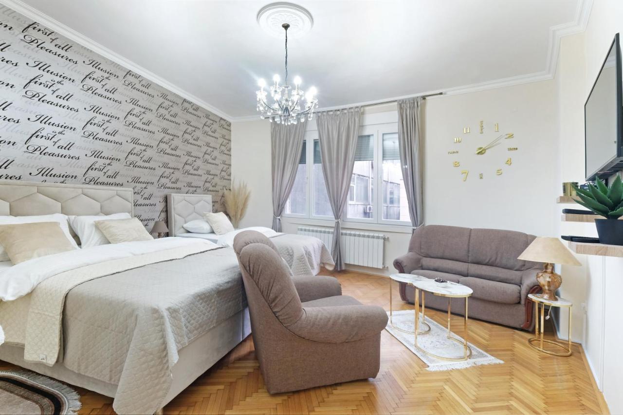 Illusion Downtown Apartment Belgrad Dış mekan fotoğraf