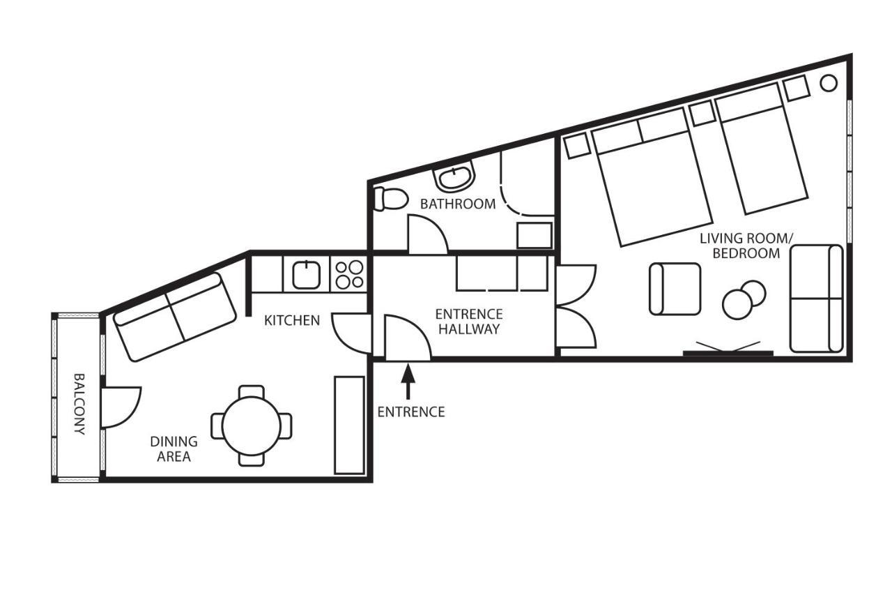 Illusion Downtown Apartment Belgrad Dış mekan fotoğraf